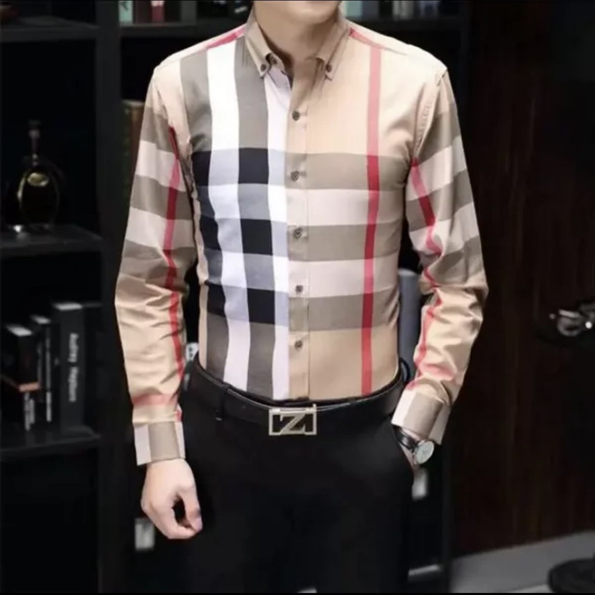 Burberry Mens Button Up