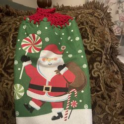 Handmade  Santa Towel 