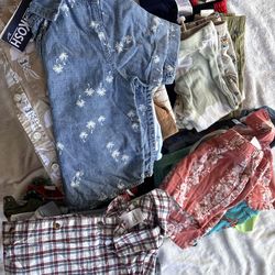 Huge Mixed Lot of 61pc Baby Boy Clothes for 12-18 Months