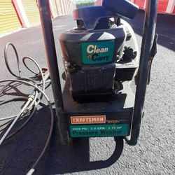 Power Washer Pressure Washer Gas Craftsman Clean n Carry 2000 psi/2.0 GPM/3.75 HP