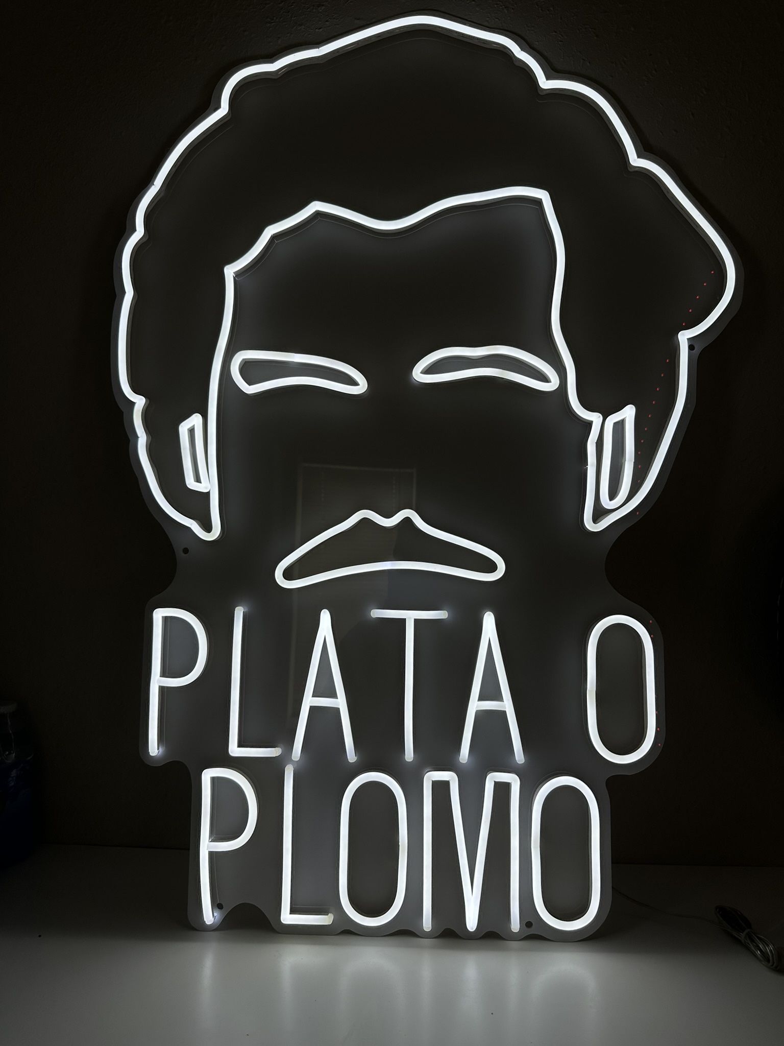 Pablo Escobar Led Sign