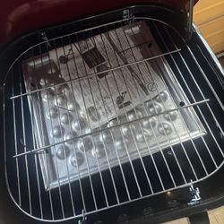 Portable Charcoal Grill – Small BBQ Cooker for Patio, Tailgate, Backyard | Clean Inside