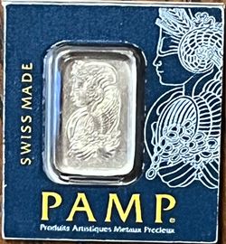 1 Gram Platinum PAMP Suisse, Lady Fortuna in Assay