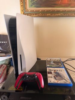 PS5 Disc Edition – Original 825GB | Cosmic Red Controller | 2 Games