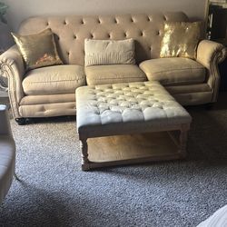 2pc set Tan Couch