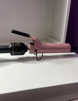 Hot tools pink curling wand 1”