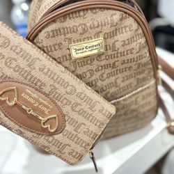 Juicy Contour Mini Backpack And Wallet