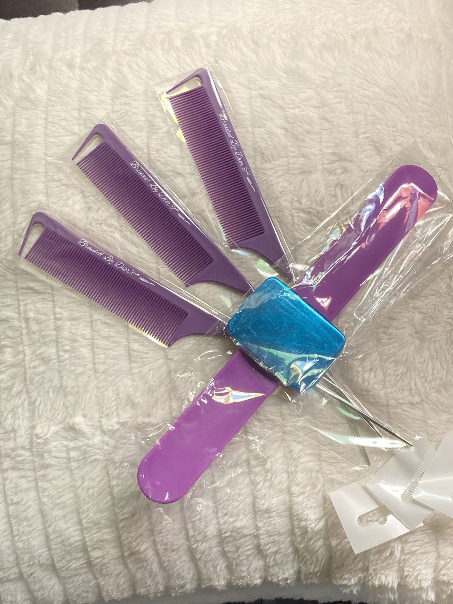 Hair Comb And Magnetic Wrist Bands Combo And Hair Clips
