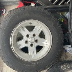 Jeep Wrangler TJ  Wheels And Tires 