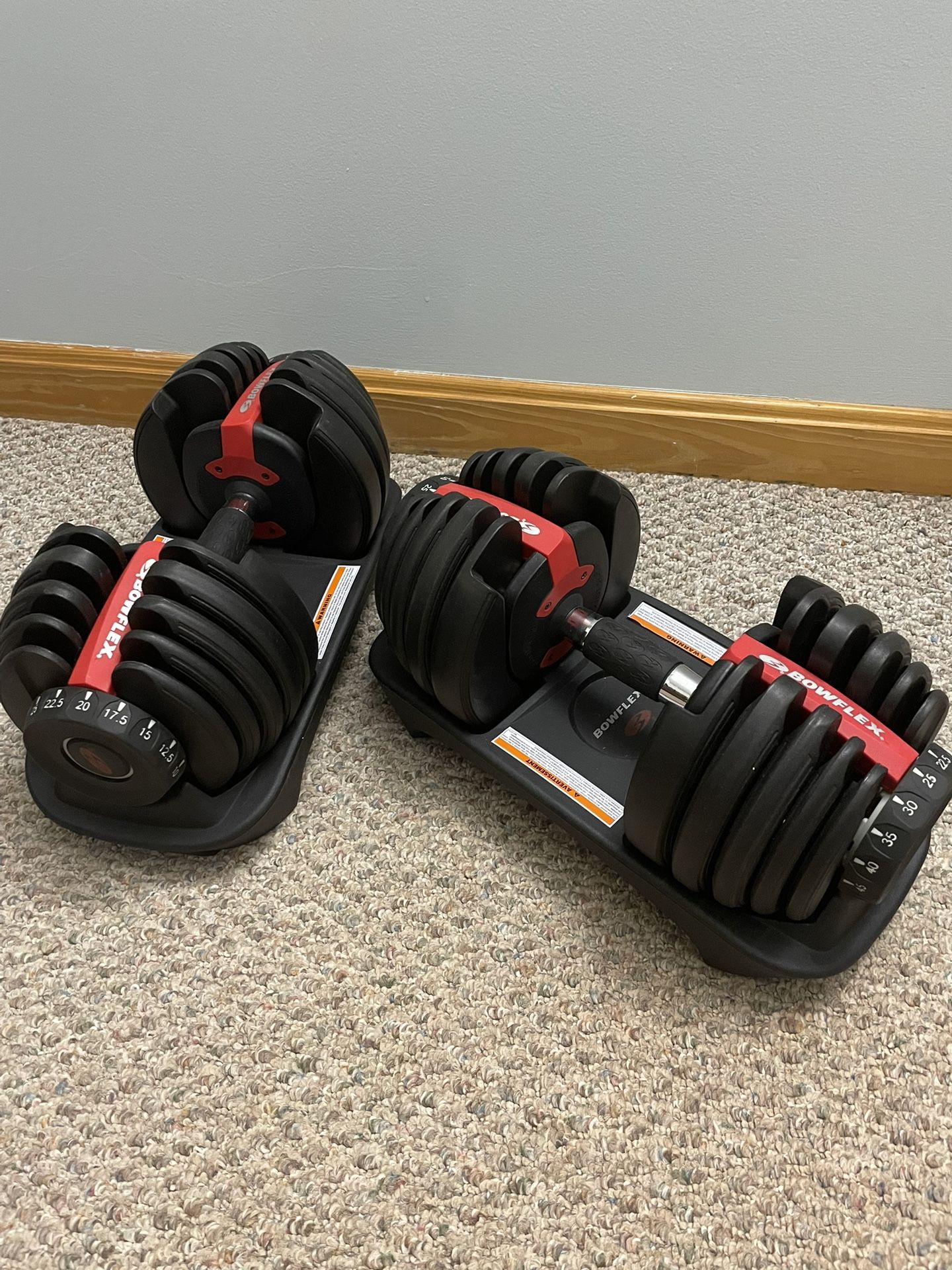 Bowflex Selectech Adjustable Dumbbells