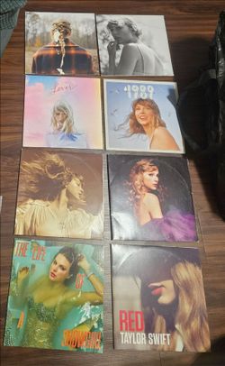 Lot Of 8 Taylor Swift Vinyl Records $140