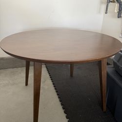 Wooden Table w/ 4 Chairs 