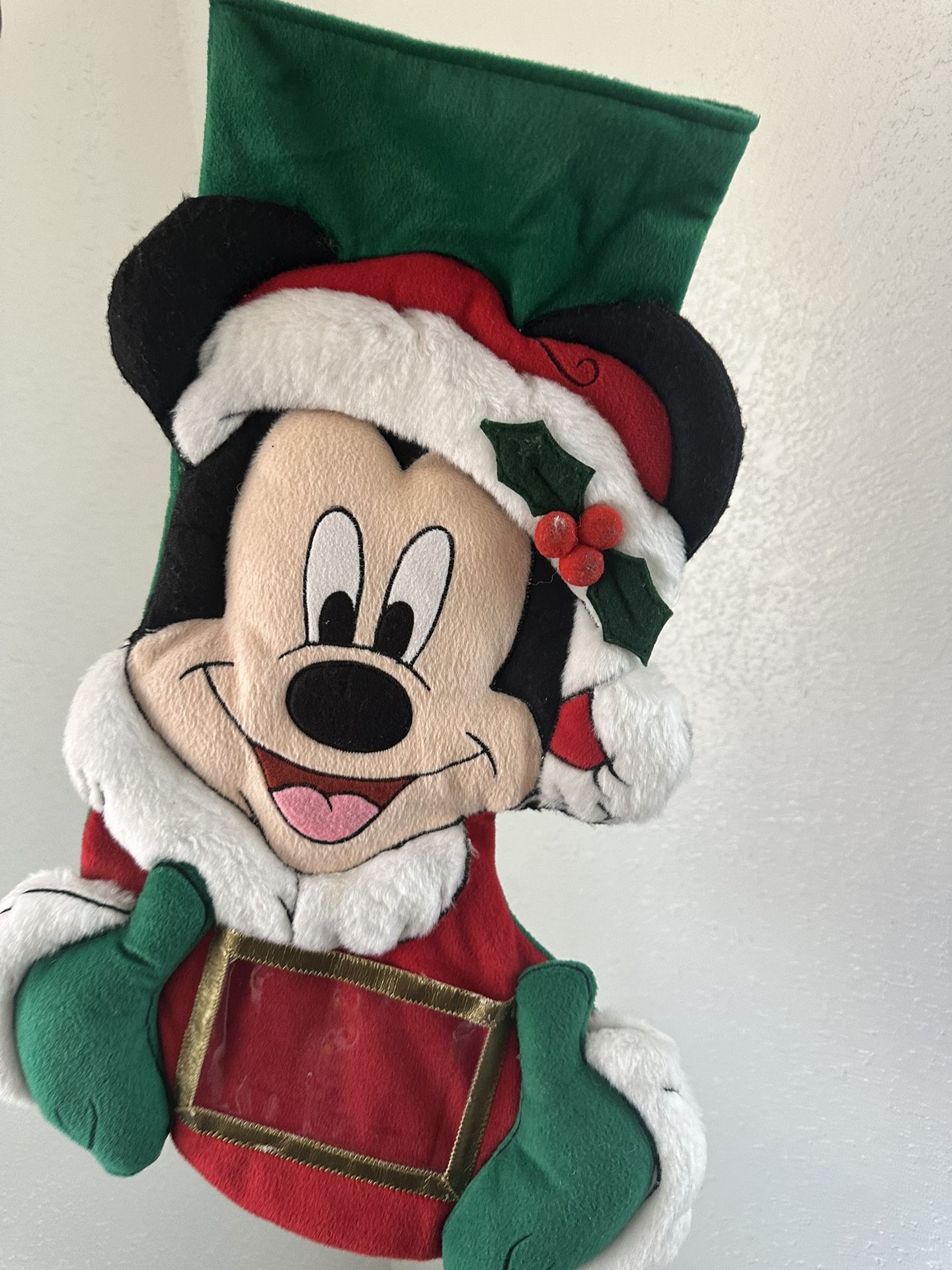 Christmas Mickey Mouse Boot 