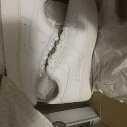 White Air Force Ones 