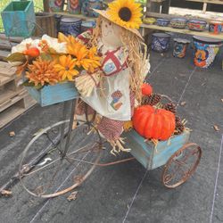 Cute Wood And Metal Bicycle 
