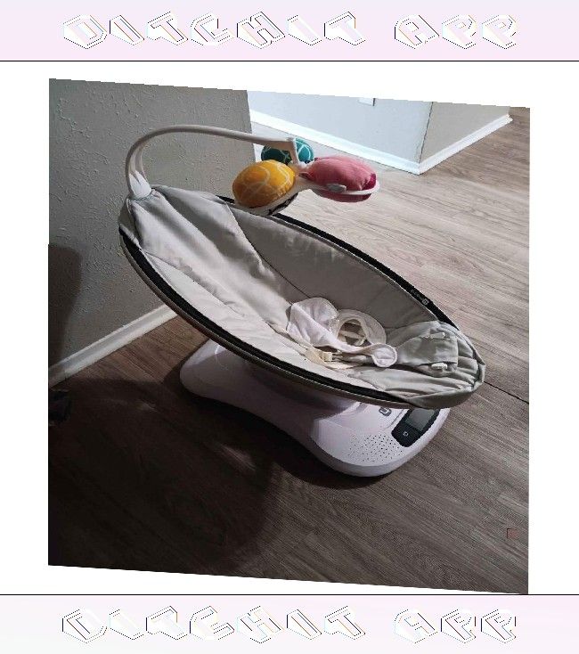 Baby Swing Gentle and Snug for Your Little Angel's Rest card new