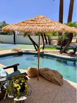 Straw Patio / Pool Umbrella