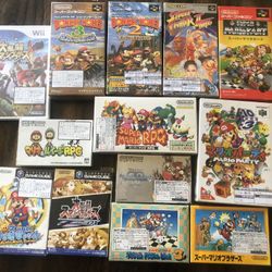 Retro Nintendo Games Complete In Box 