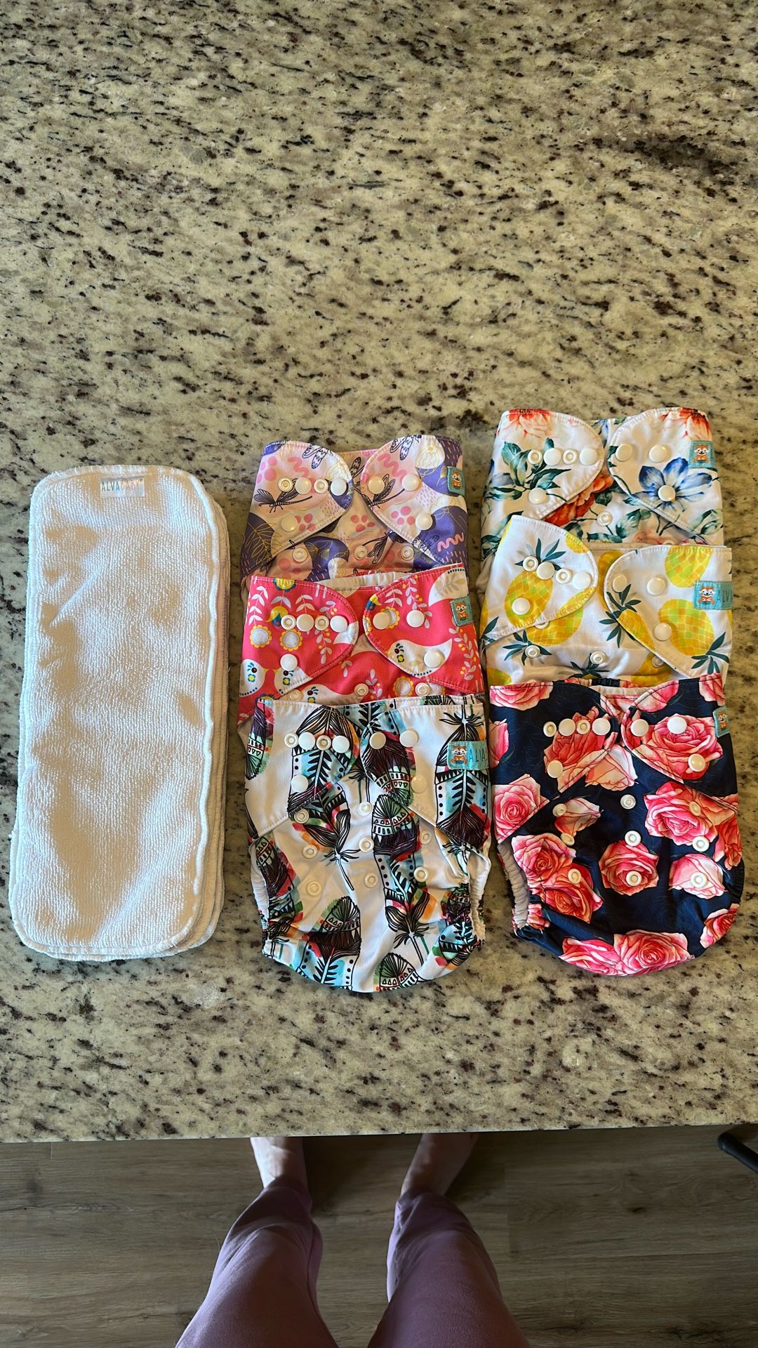 Cloth Diapers And Inserts