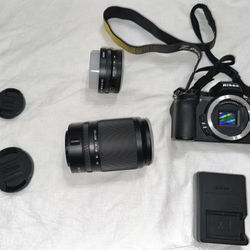 Nikon Z50 Mirrorless Camera Bundle – 2 Lenses + Accessories (Excellent Condition)