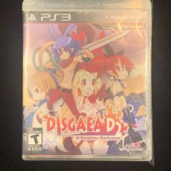PlayStation 3 PS3 DISGAEA D2 A Brighter Darkness Game Disc(Post Nintendo Era)