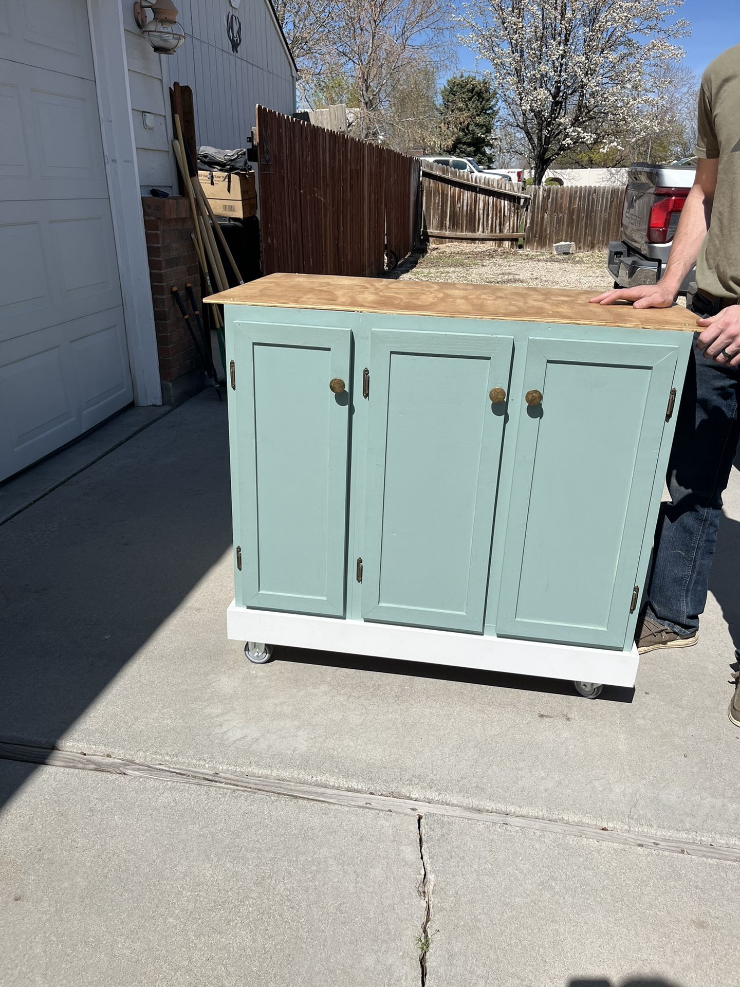 Custom Made Island/Work Table