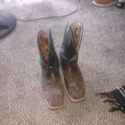 Twisted X Steel Toe And Oil Resistant Boots Size 11