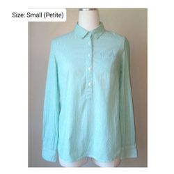 Tommy Hilfiger Stripe Button Up Shirt !
