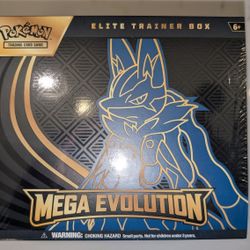Pokemon TCG - Mega Evolution Elite Trainer Box - Mega Lucario