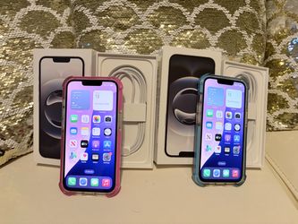 Two New Apple iPhones 16 Unlocked with Cases and Boxes