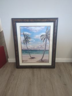 Palm Tree Picture Frame