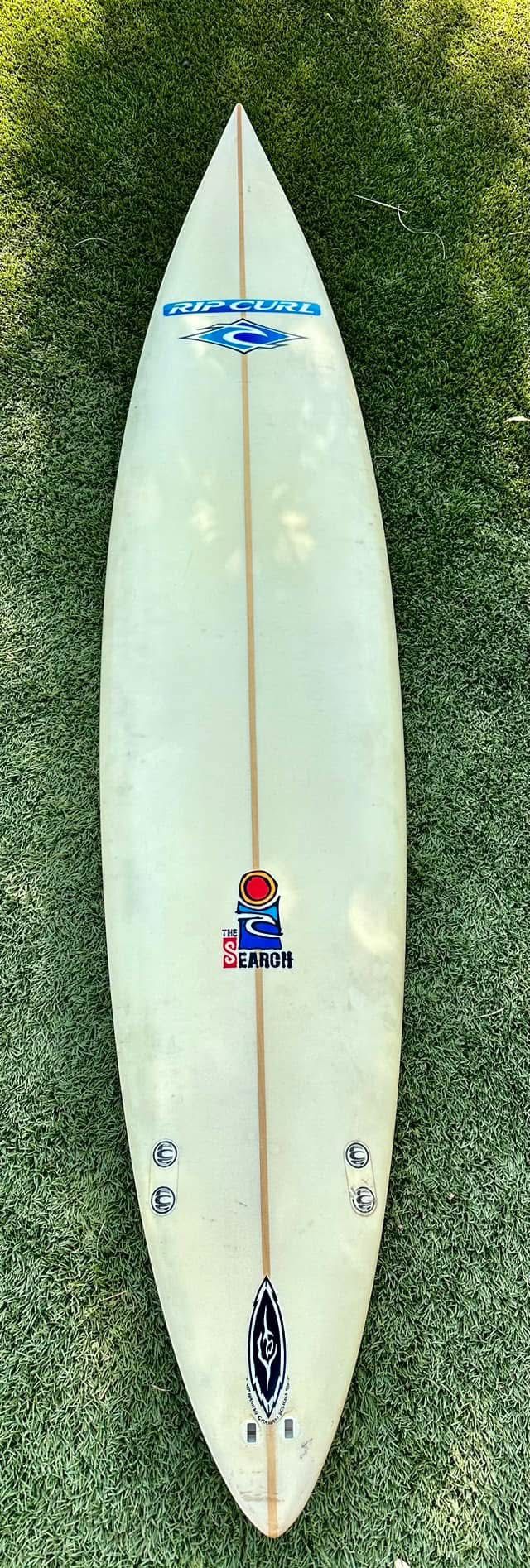 Old School 90’s RipCurl Surfboard 8’0