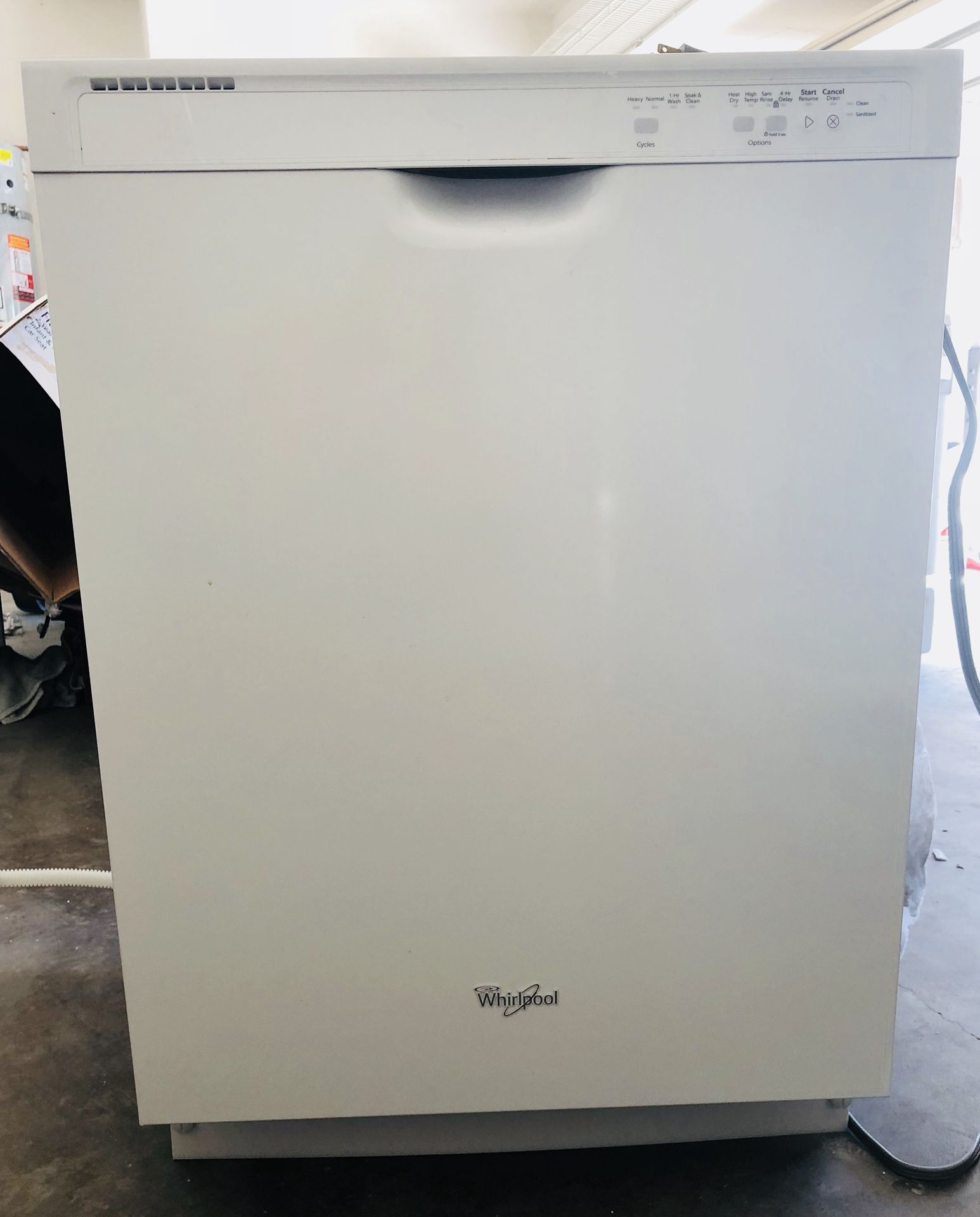 Whirlpool dishwasher