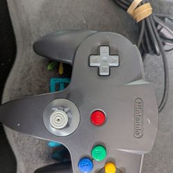 Nintendo Bros. N64 Game Controller - Black