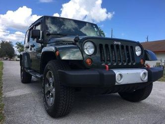 JEEP WRANGLER SAHARA UNLIMITED 2013/C