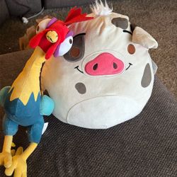 Free Pua Squishmallow & Heihei Stuffy 
