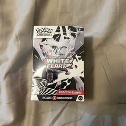 White Flare Pokemon Booster Bundle 