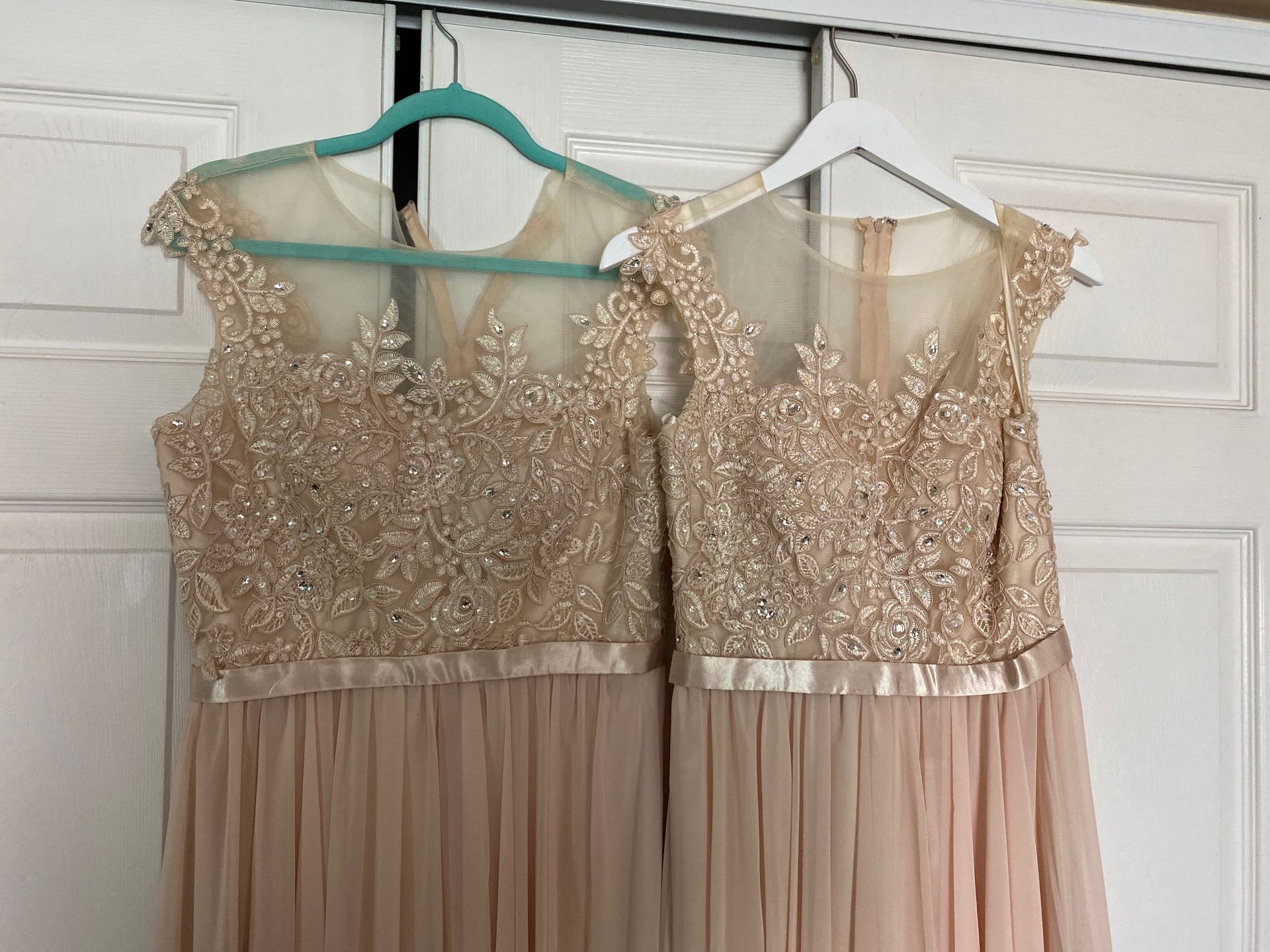 Beautiful dresses from wedding . Size medium and small . Asking $80 each