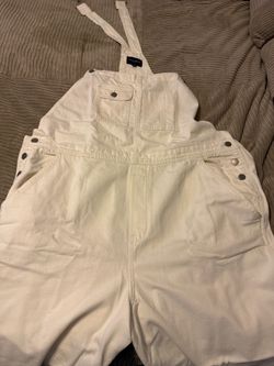 New Lucky Brand Overalls Size 2 XL White