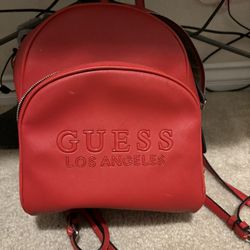 Red Guess Backpack