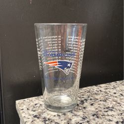 Super Bowl XLIX Champions Glass - New England Patriots