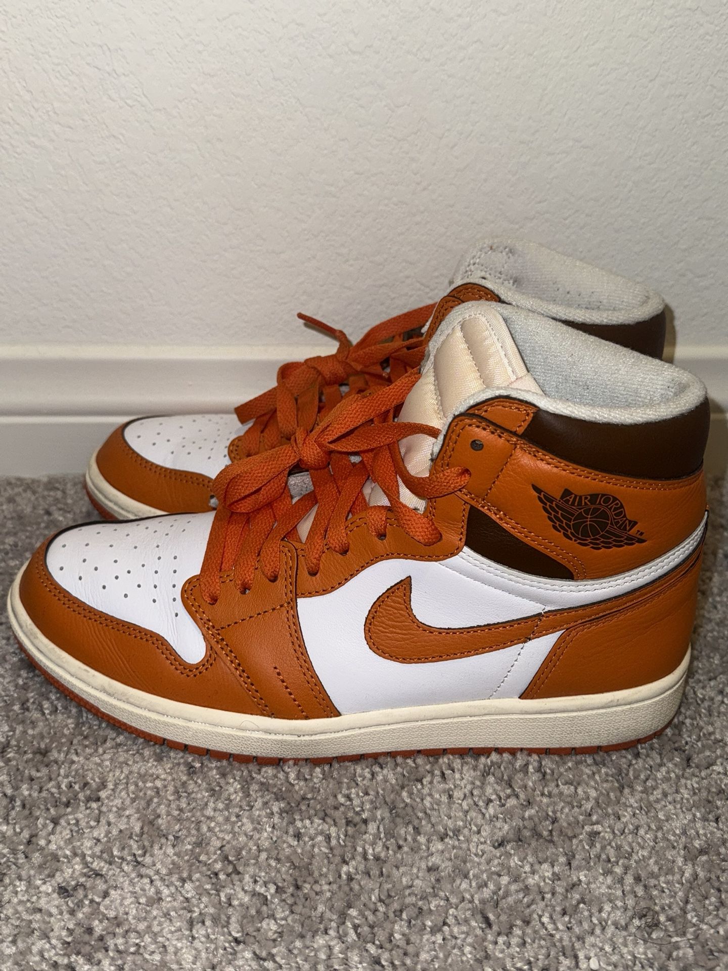 Authentic Starfish Retro 1 Jordan Hi OG Size 8.5W