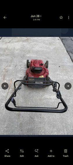 Toro Walk-Behind Push Mower – Starts & Runs