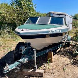 7 passenger Open Bow Boat and Trailer