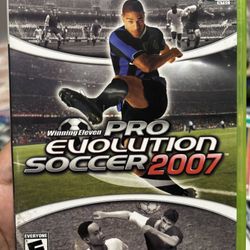 Pro Evolution Soccer 2007 Xbox 360