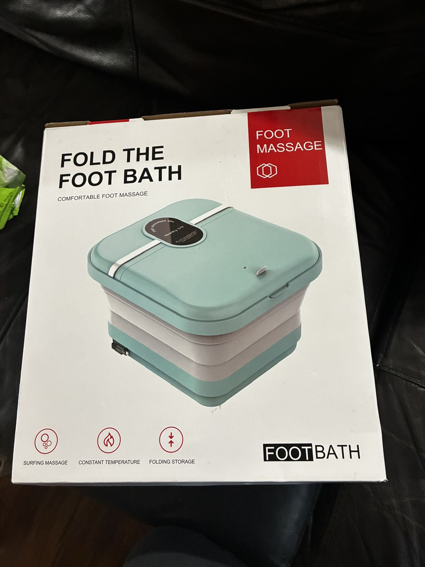 FOLD THE FOOT BATH COMFORTABLE FOOT MASSAGE