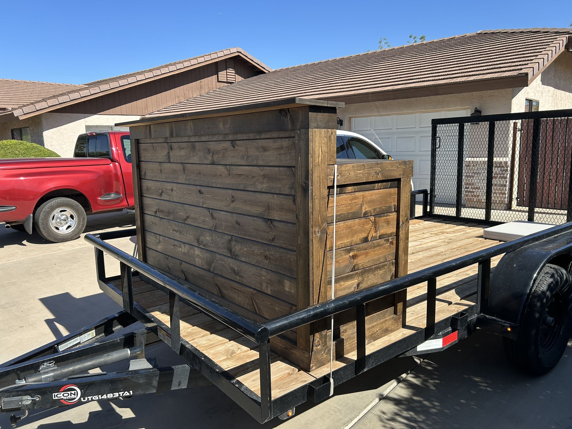 Drink Bar - Soda Bar - Solid Wood Construction