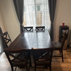 6 Chair Dining Table 