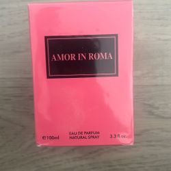  Amor In Roma 3.3 oz Eau de Parfum Spray for Women – Floral, Fruity, Musk Notes