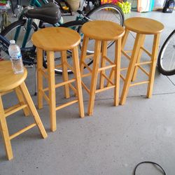 Wood Bar Stools